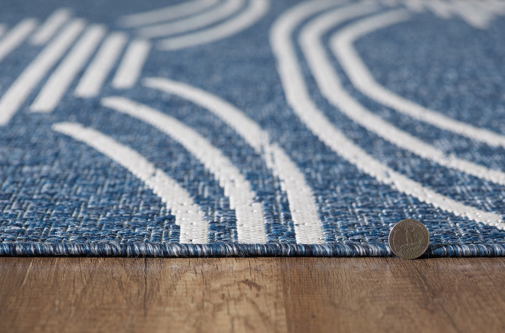 Provo Contempo Indoor/Outdoor Coastal Area Rug, 7'10 X 10'10