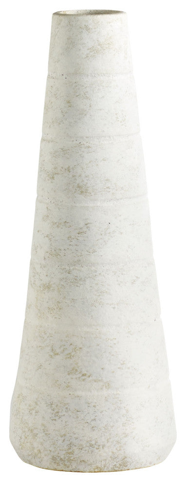 Thera Vase, White, Large