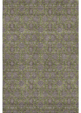 Premium Machine Washable Mayfield AMF702 Olive 5' x 7'6" Rug