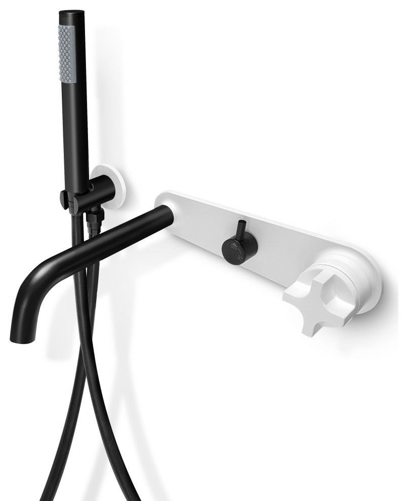Newly Design Wall Mounted Tub Spout with Handheld Shower