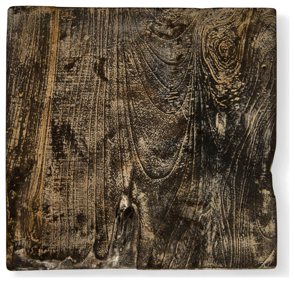 Black Wash Stool, Square
