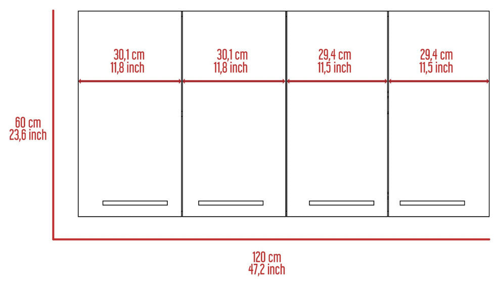 Sitka Wall Cabinet, White