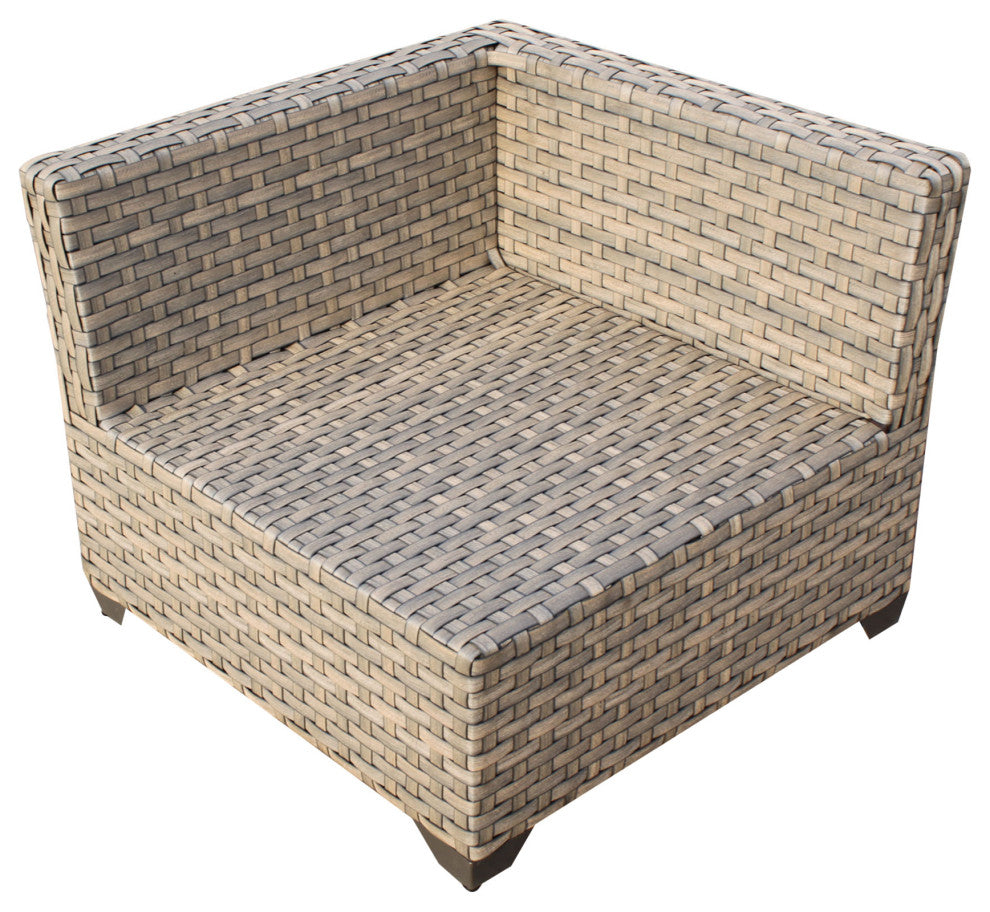 Monterey 3 Piece Outdoor Wicker Patio Furniture Set 03b