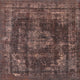 Ahgly Company Indoor Square Mid-Century Modern Area Rugs, 3' Square