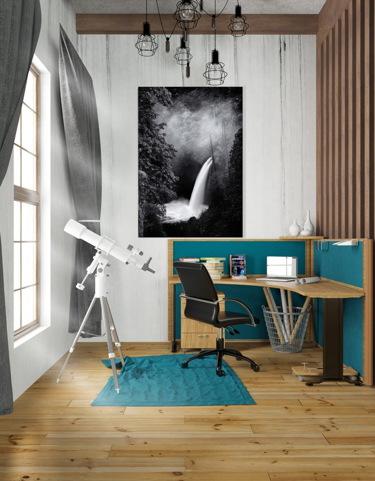 Epic Graffiti "Metlako Falls" by Darren White, Giclee Canvas Wall Art, 26"x40"