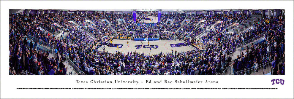 TCU Horned Frogs Basketball, Unframed