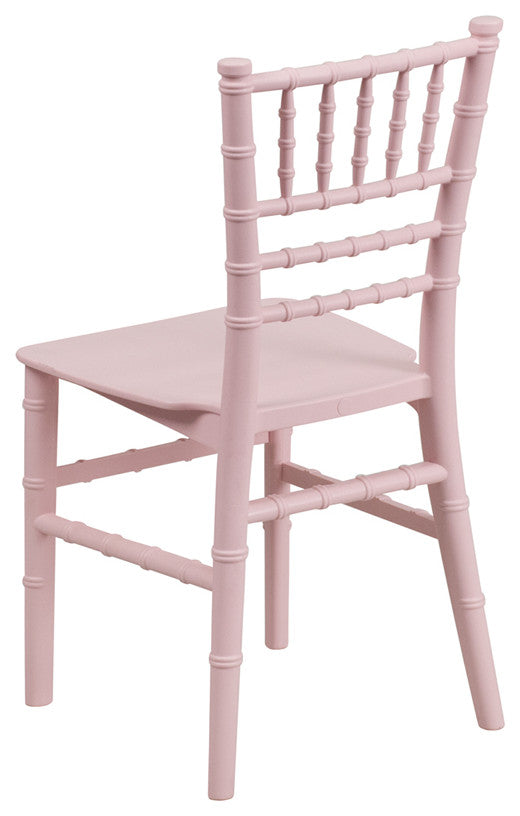 Flash Furniture Kids Resin Chiavari Chair, Pink - LE-L-7K-PK-GG