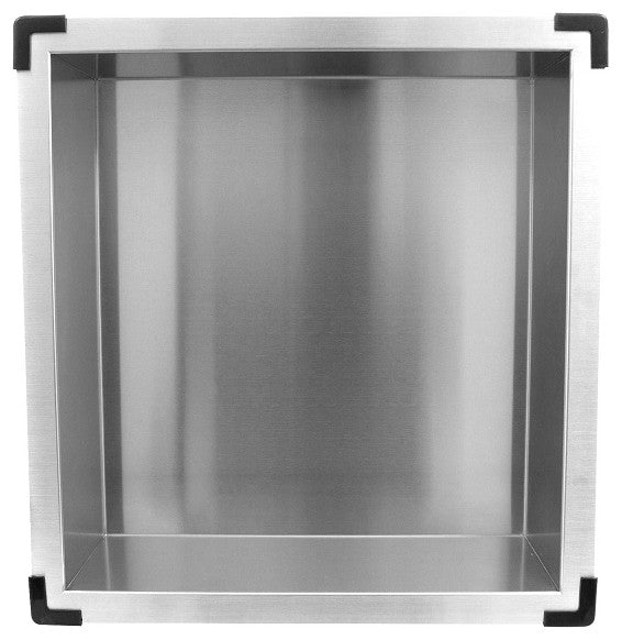 Nantucket Sinks RT1718 Deluxe Rinse Tray In Brushed Satin Finish