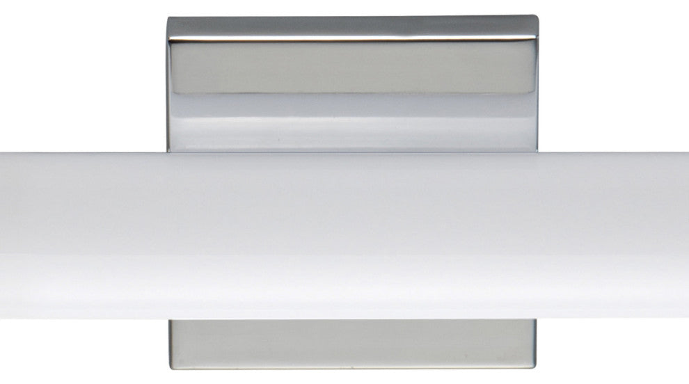 Maxim 52104 Rail 36" Tubular LED Bath Bar - Compliant - Polished Chrome