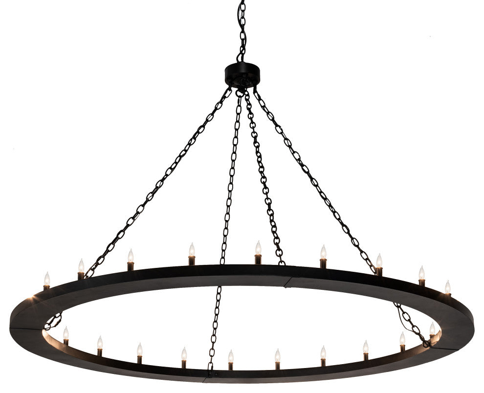 72" Wide Loxley 24 Light Chandelier