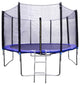Home Beyond 12' Trampoline Safety Enclosure Net With Spring Pad and Ladder