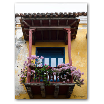 Indoor/Outdoor Wall Decor ''Provincial XIV'' in ArtPlexi, 40"x30"