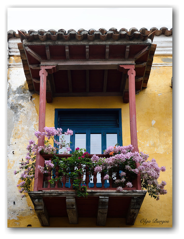 Indoor/Outdoor Wall Decor ''Provincial XIV'' in ArtPlexi, 40"x30"
