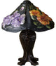 Meyda Lighting 19"H Puffy Iris Blossom Table Lamp