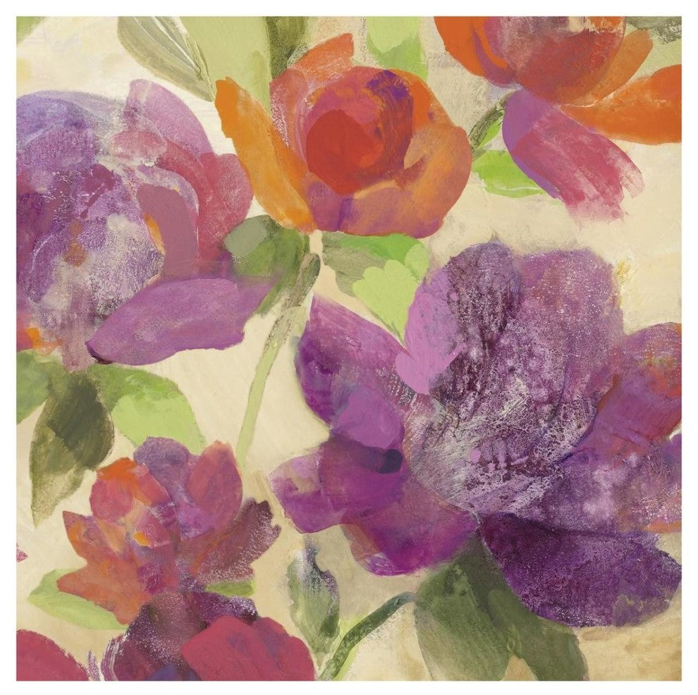 "Garden Delight IV" Digital Paper Print by Albena Hristova, 32"x32"