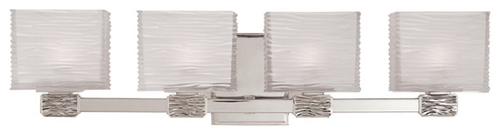 Hudson Valley Hartsdale Four Light Bath Bracket 4664-PN