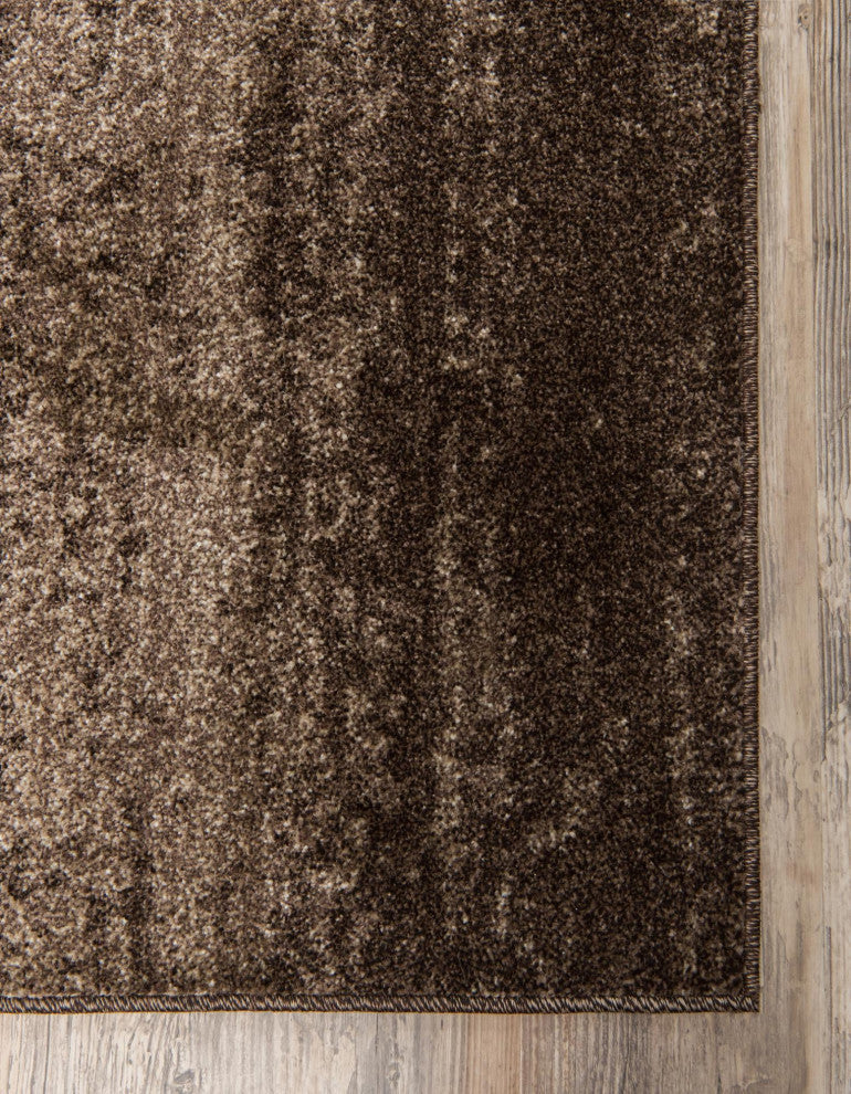Rug Unique Loom Del Mar Brown Runner 2' 7 x 10' 0