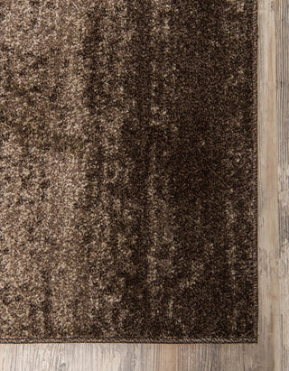 Rug Unique Loom Del Mar Brown Runner 2' 7 x 10' 0