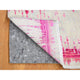Ivory Cardiac Design Silk With Textured Wool Modern Hand Knotted Rug, 2'0"x3'2"