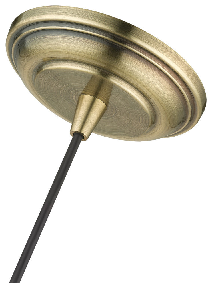 Moreland 1 Light Antique Brass Single Pendant