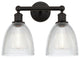 Innovations 616-2W-OB-G382 Castile 2 Light Bath Vanity Light, Oil Rubbed Bronze