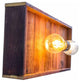Wine Barrel Vanity Light - Gemius - Made from reclaimed CA wine tanks