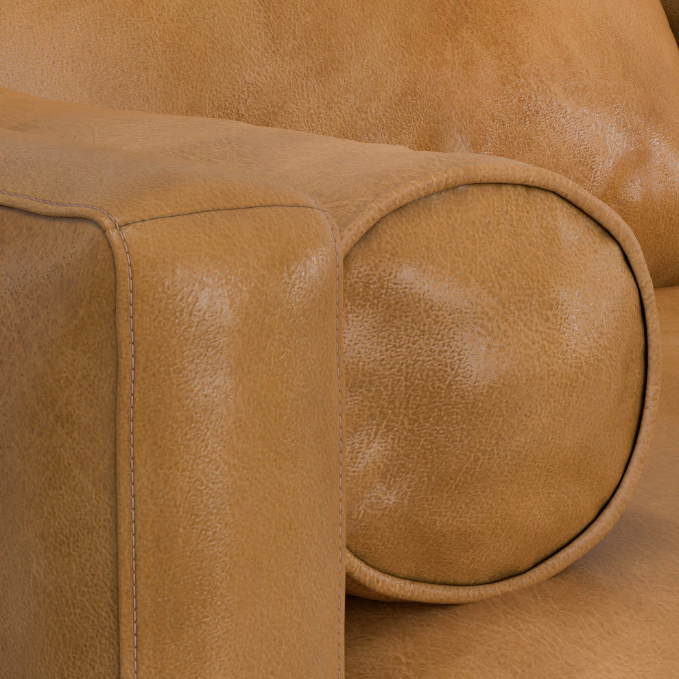 Morrison 89" Sofa and Ottoman Set, Sienna, 89"