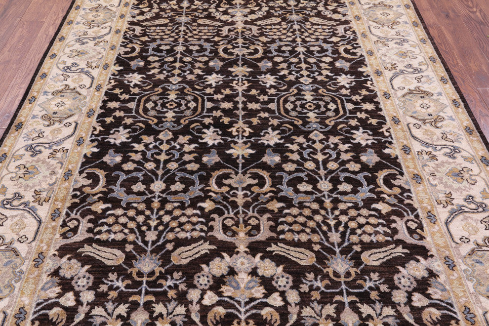 6' 2" X 8' 6" Turkish Oushak Handmade Wool Rug - Q12817