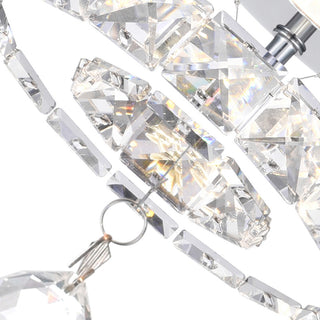 Ring LED Flush Mount With Chrome Finish