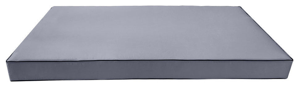 Style5 Twin Contrast Pipe Outdoor Mattress Bolster Slip Cover COMPLETE SET AD001