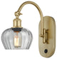 Innovations 518-1W-SG-G92-LED Fenton 1 Light 6.5" Sconce, Satin Gold