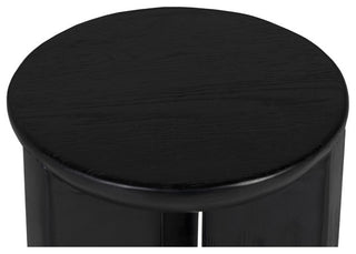 Hemi Solid White Oak Side Table