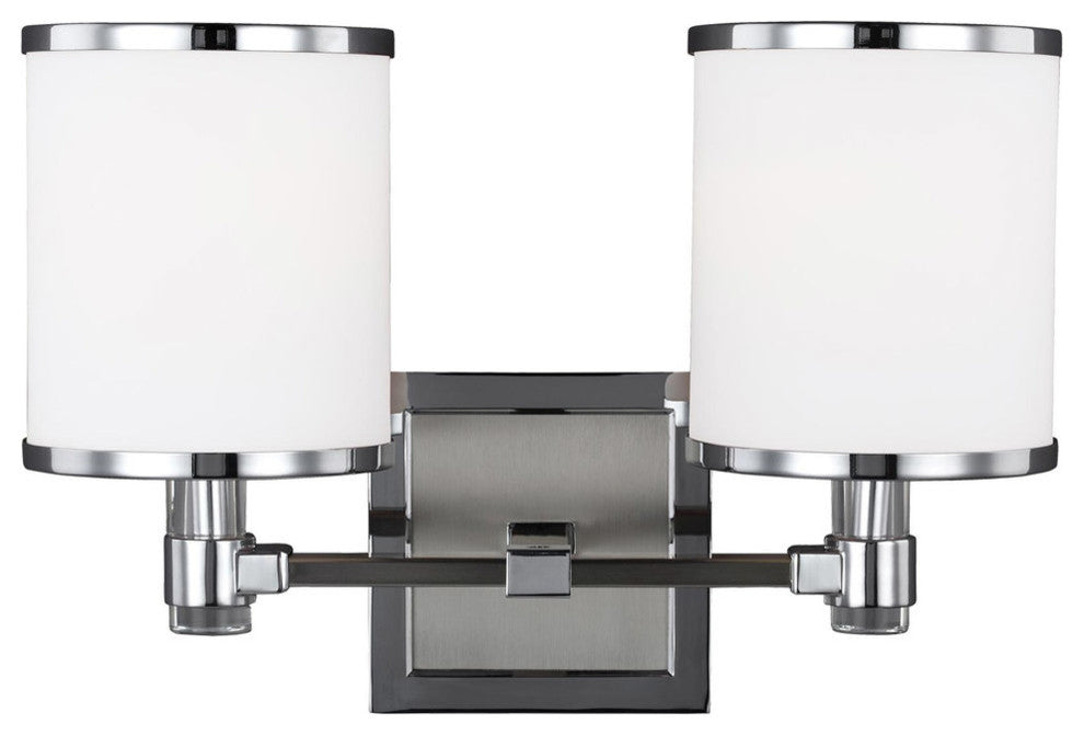 Murray Feiss Prospect Park Two Light Vanity Fixture VS23302SN/CH