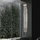 Pulse 1034 Waimea Shower Column - Matte Stainless Steel With Brushed Fixtures