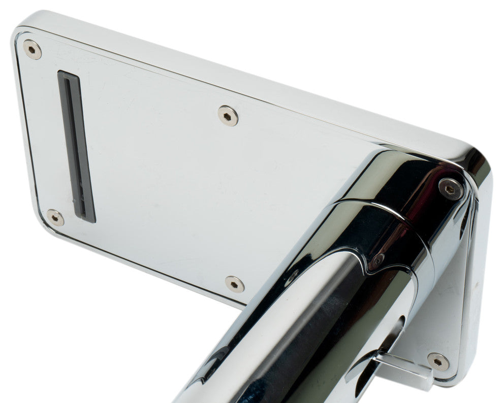 ALFI brand Polished Chrome Deck Mounted Tub Filler with Hand Held Showerhead
