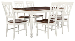 Shelby 7-Piece Dining Set, White