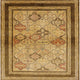 Ahgly Company Indoor Square Mid-Century Modern Area Rugs, 4' Square