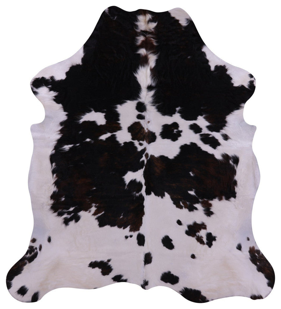 7' 0" X 6' 5" Natural Cowhide Rug C2331