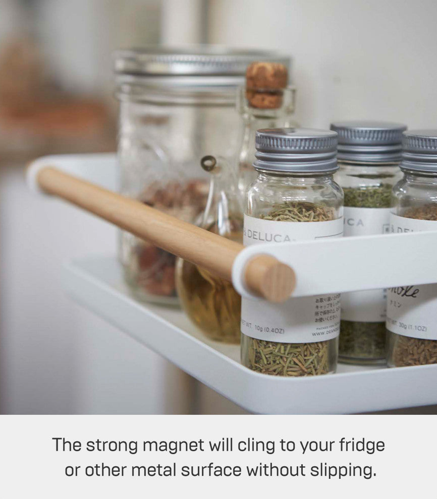 Tosca Magnetic Spice Rack, White