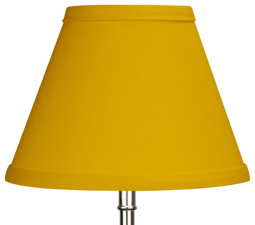 Fenchel Shades 4"x8"x6" Spider Attachment Empire Lamp Shade, Linen Curry