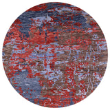 Ahgly Company Indoor Round Mid-Century Modern Area Rugs, 8' Round