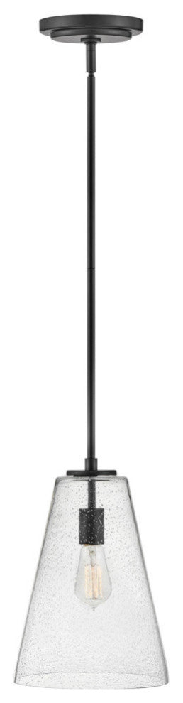 Hinkley Vance Small Pendant, Satin Black