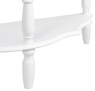 Gewnee 42'' Retro Circular Curved Half-Moon Console Table