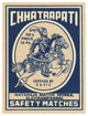 "Chhatrapati Safety Matches" Digital Paper Print by Phillumenart, 35"x46"