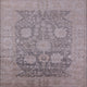 Ahgly Company Indoor Square Mid-Century Modern Area Rugs, 5' Square