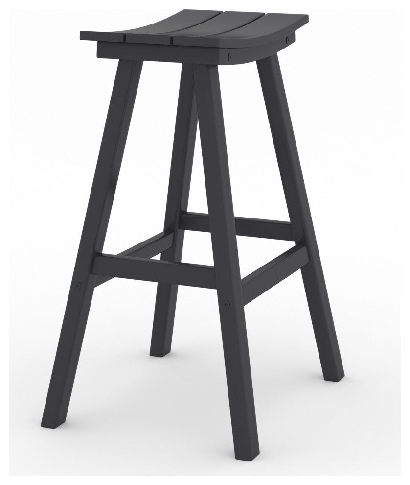 LuXeo Bailey-Cabo Round Counter 3-Piece Set, Gray