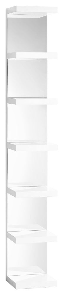SlayStation Natalie Mirrored Column, White