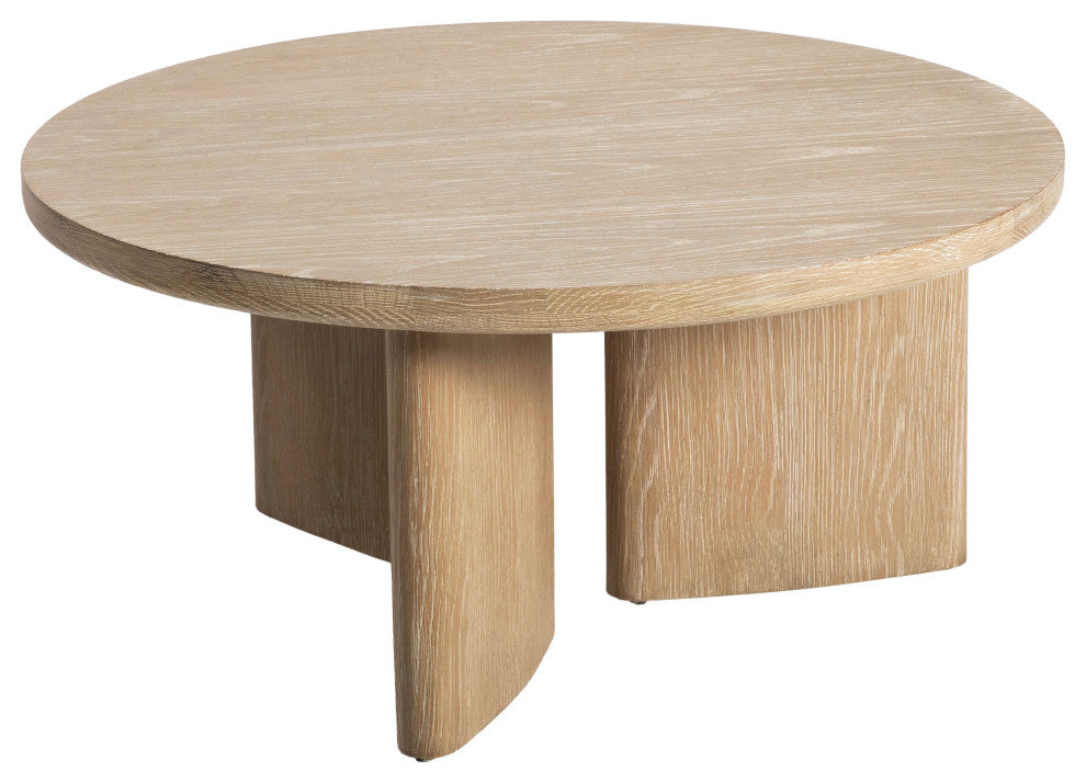 Infinity Solid Oak Coffee Table, Light Brown