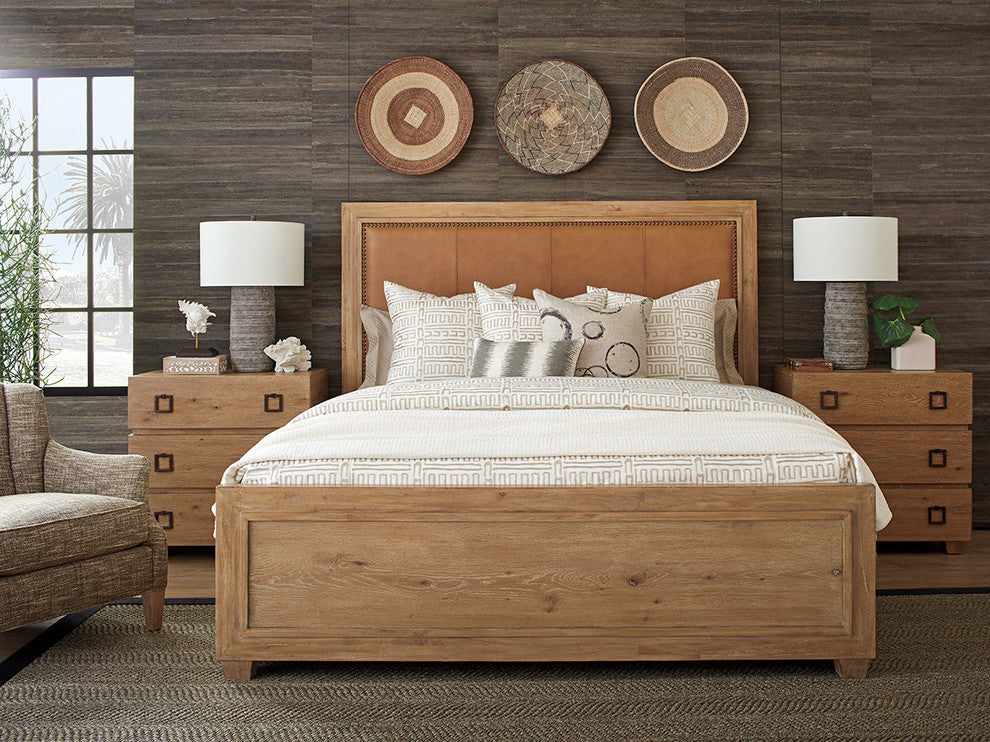 Antilles Upholstered Panel Bed 6/0 California King