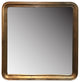 Gold Framed Square Mirror